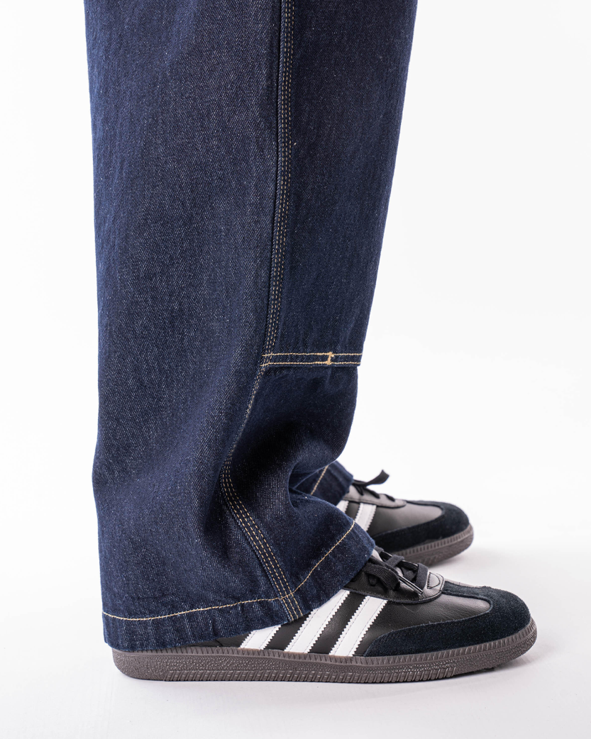 Carhartt WIP Nash DK Pant Rinsed Blue