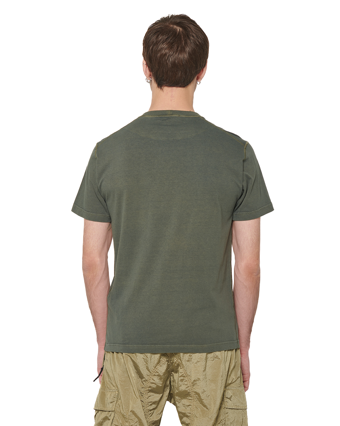 Stone Island 21957 Logo T-shirt Musk Green