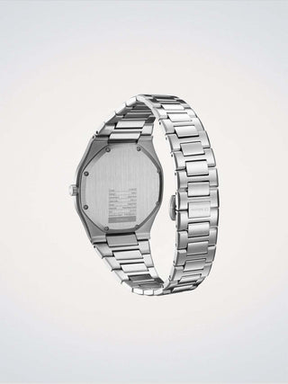 D1 Milano Groovy Silver 39 mm Silver UHBJ02