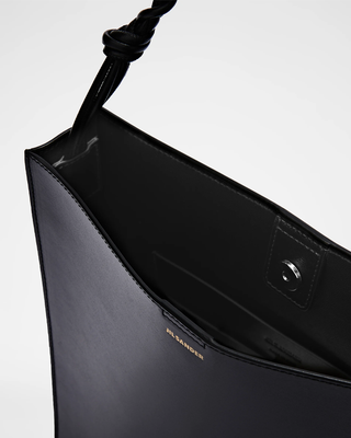 Jil Sander Tangle Medium Shouder Bag Black