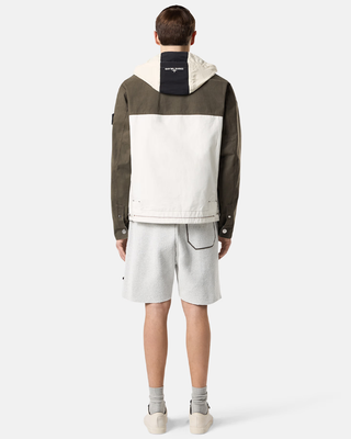 Stone Island 4100080 TELA RESINATA Jacket Military Green