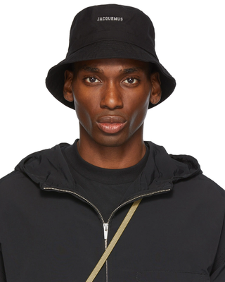 Jacquemus 'Le Bob Gadjo' Bucket Hat Black