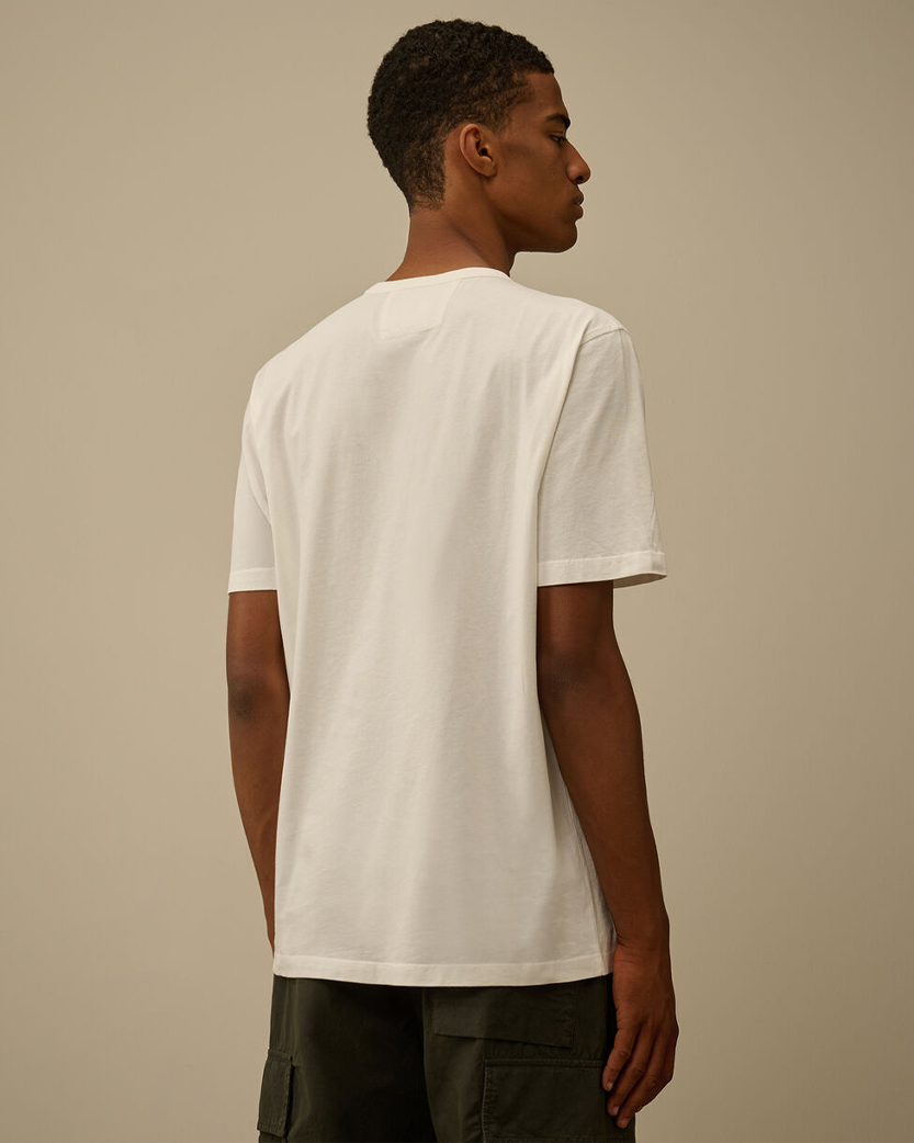 C.P. Company Logo T-Shirt White RCCMTS727A005431G
