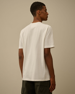C.P. Company Logo T-Shirt White RCCMTS727A005431G