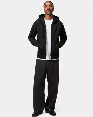 Carhartt WIP Chase Zip Hoodie Black
