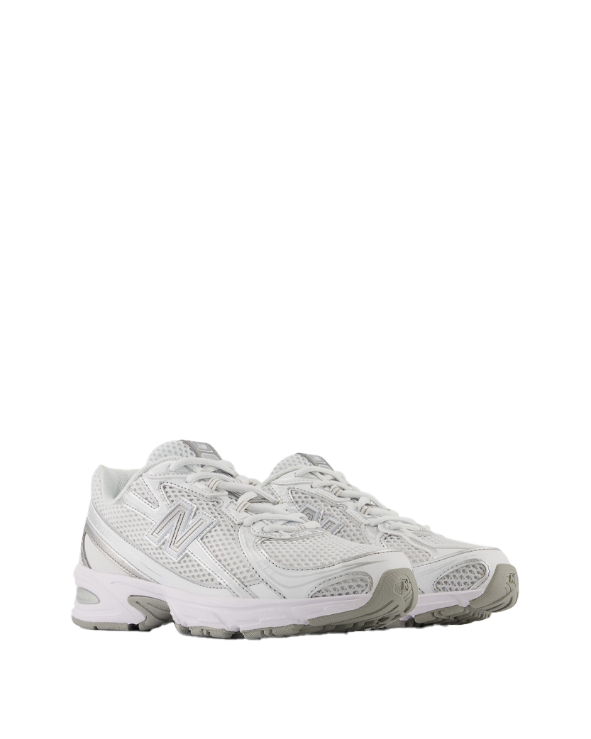 New Balance 740 White Silver Metalic GS GR740WM