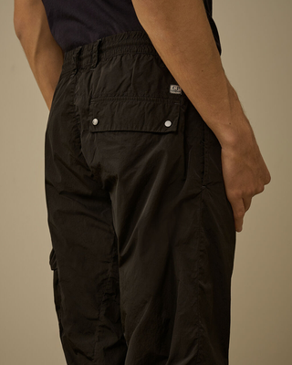 C.P. Company Chrome-R Ergonomic Cargo Lens Pants Black 20CMPA032A005904G