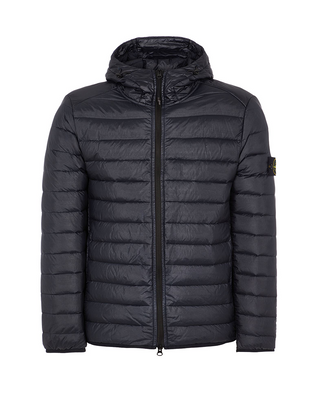 Stone Island 40124 Loom Woven Chambers R-Nylon Down Jackets Blue