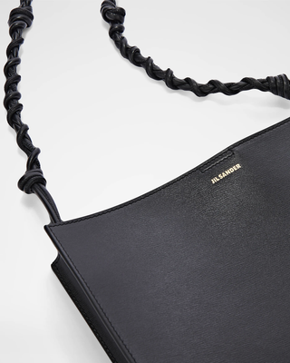 Jil Sander Tangle Medium Shouder Bag Black