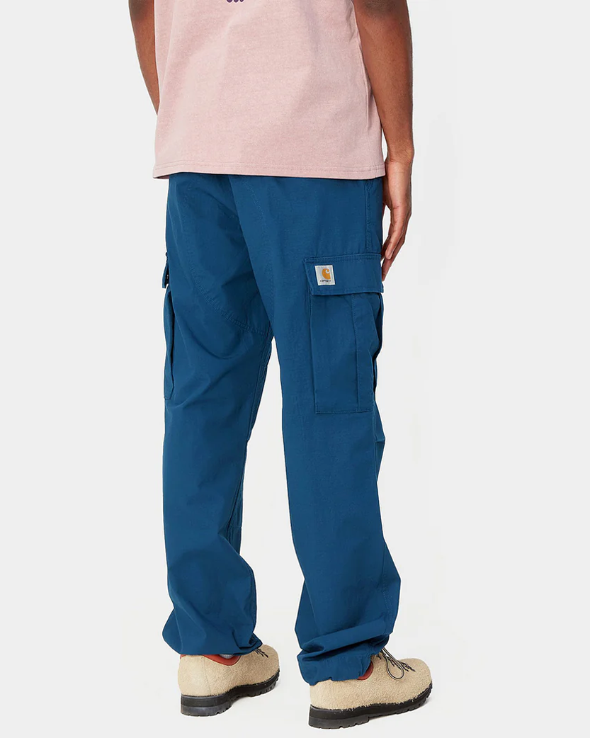 Carhartt WIP Cotton Regular Cargo Columbia Ripstop Pant Blue