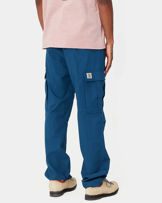 Carhartt WIP Cotton Regular Cargo Columbia Ripstop Pant Blue