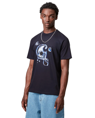 Carhartt WIP Solar Chrome C-Logo T-Shirt Black