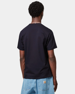Carhartt WIP Solar Chrome C-Logo T-Shirt Black