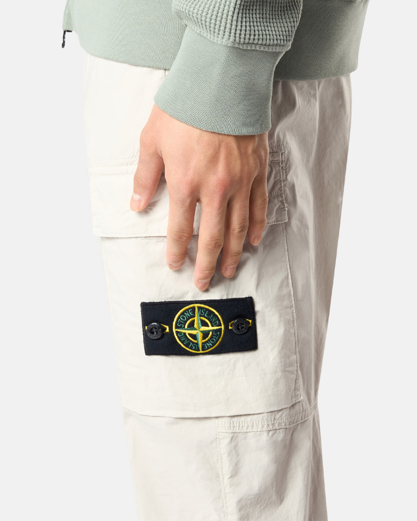 Stone Island 3100031 Stretch Cotton 'PARACADUTE' Pants Sand