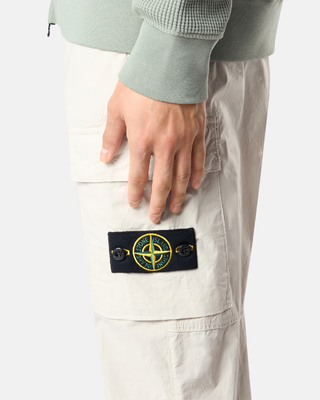 Stone Island 3100031 Stretch Cotton 'PARACADUTE' Pants Sand