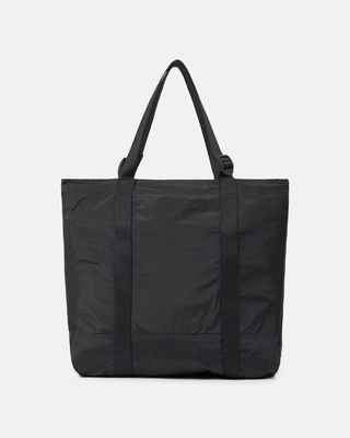 Stone Island 9200012 COATED NYLON METAL IN ECONYL® Tote Bag Black