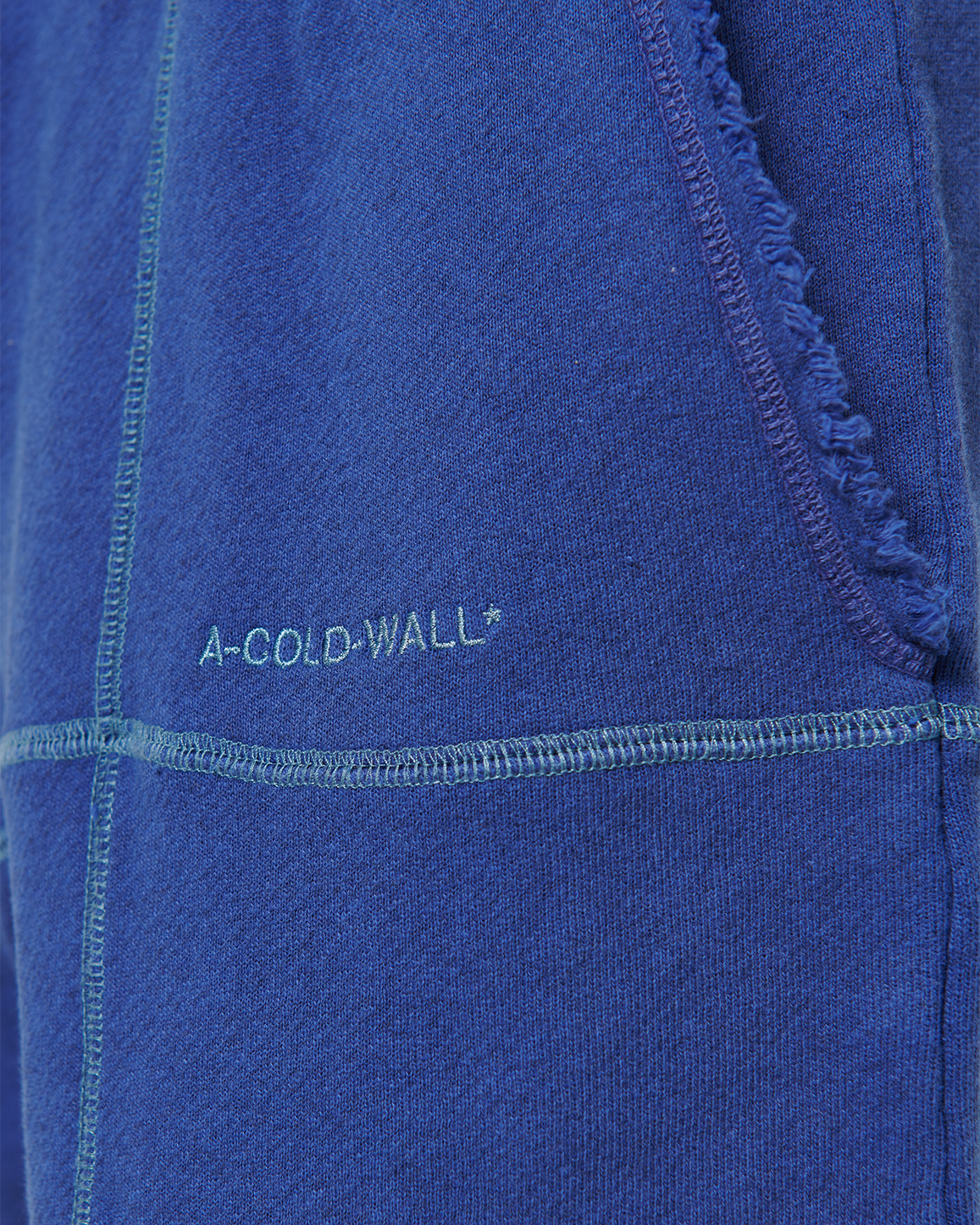 A-Cold-Wall SS24 Intersect Sweatshort Volt Blue