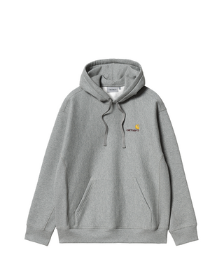 Carhartt Wip American Script Hoodie Grey