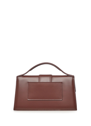 Jacquemus 'Le Grand Bambino' Leather Crossbody Handbag Brown