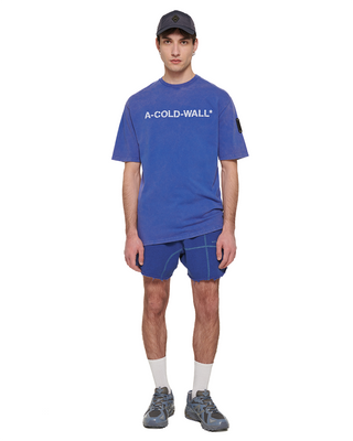 A-Cold-Wall SS24 Intersect Sweatshort Volt Blue