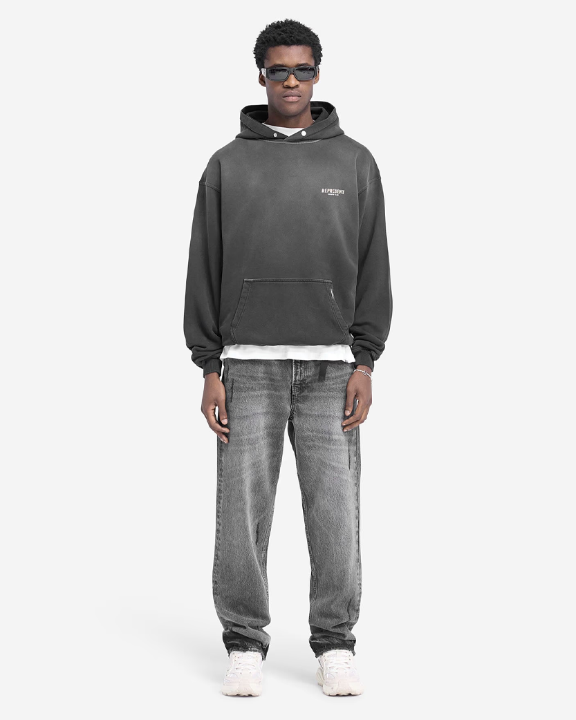 Represent Owners Club Hoodie Aged Black OCM41113-0330
