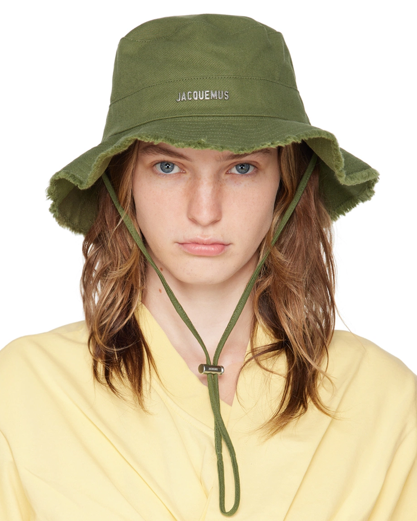 Jacquemus 'Le Bob Artichaut' Bucket Hat Khaki