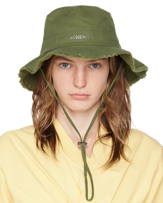 Jacquemus 'Le Bob Artichaut' Bucket Hat Khaki