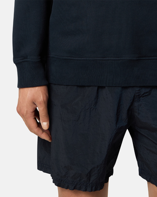 Stone Island 6100028 BRUSHED ORGANIC COTTON FLEECE Sweatshirt Navy Blue