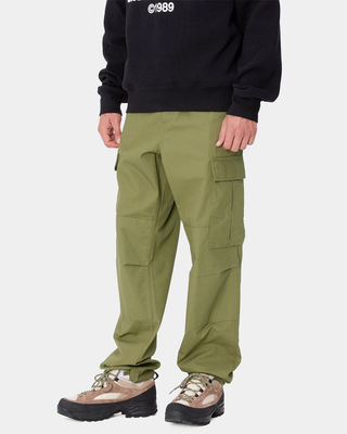 Carhartt WIP Cotton Regular Cargo Columbia Ripstop Pant Olive Green