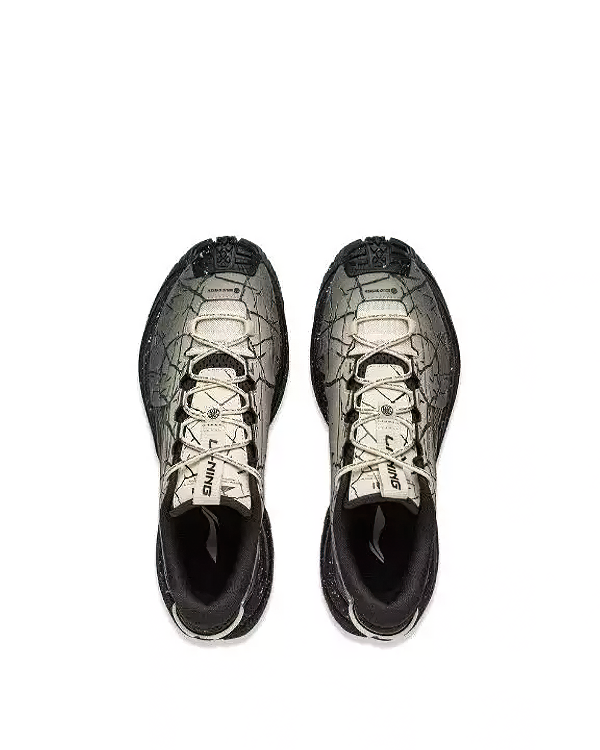 Li-Ning CF Su XingYe V2 Pottery Waterproof Sneakers Black Grey