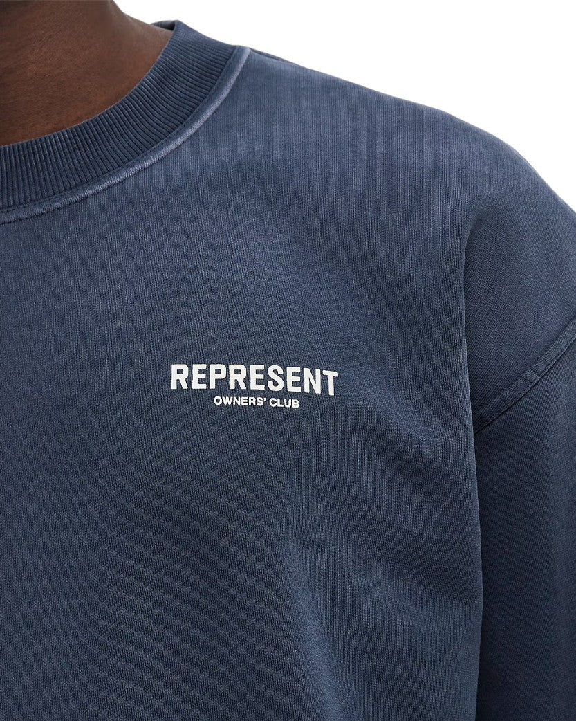 Represent Owners Club Sweatshirt Navy Blue OCM41115-224