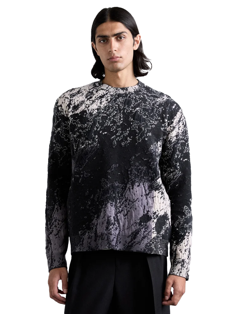 A-Cold-Wall Composite Knit Crewneck Beige