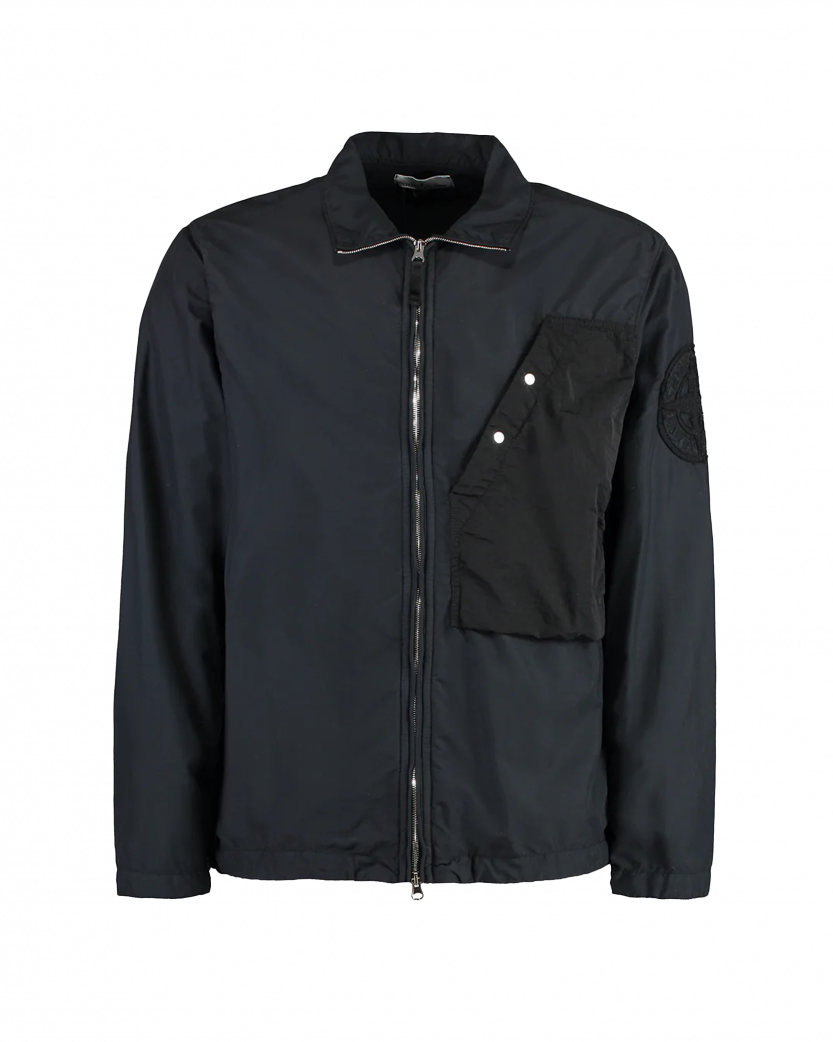 Stone Island 108M4 Techno Fabric Jacket Black