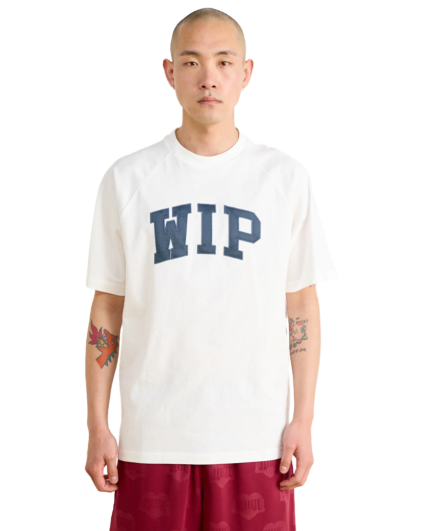 Carhartt WIP 'WIP' T-Shirt White/Dusky Blue