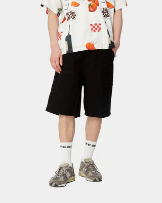 Carhartt WIP Double Knee Short Black