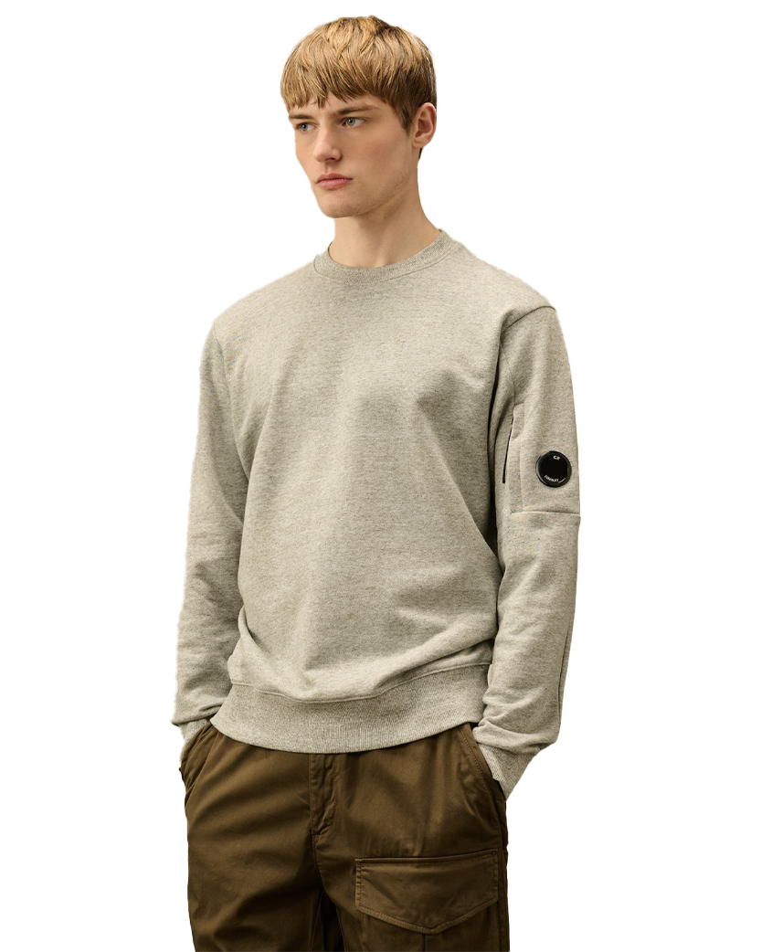 C.P. Company Diagonal Raised Sweatshirt Grey RCCMSS713A005086W