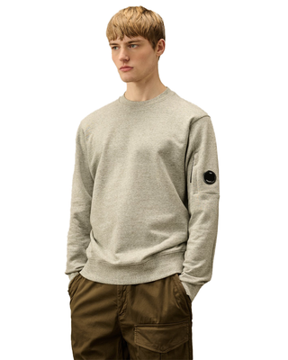 C.P. Company Diagonal Raised Sweatshirt Grey RCCMSS713A005086W