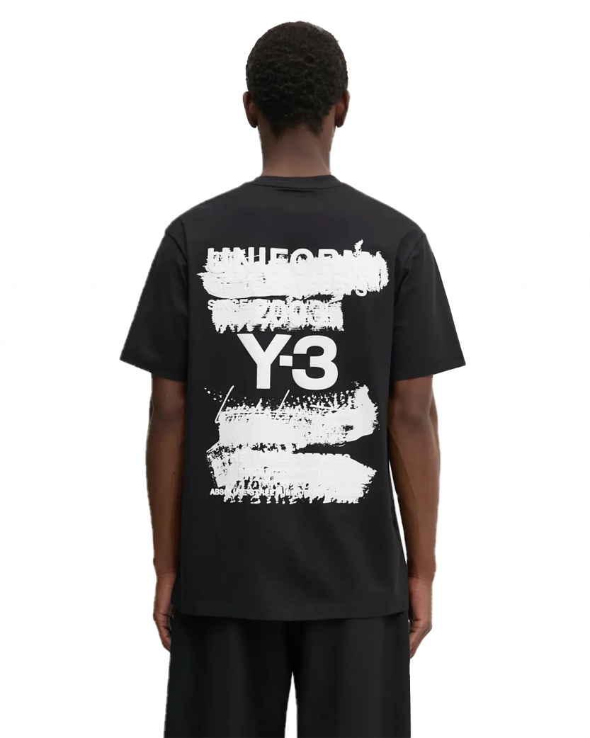Y-3 Graphic T-Shirt Black JN4879