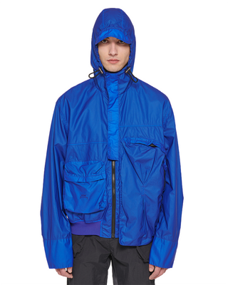 A-Cold-Wall SS24 Aysmetric Jacket Volt Blue