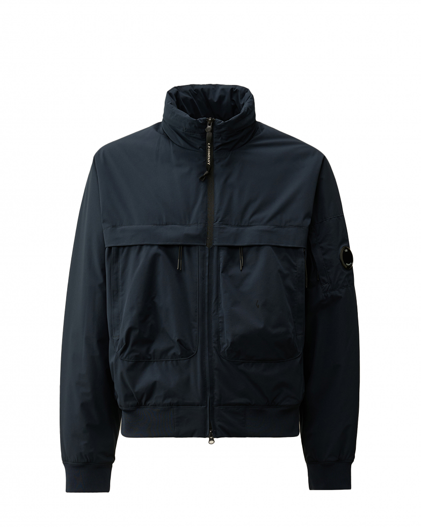 C.P. Company Pro-Tek Bomber Padded Jacket Blue 17CMOW105A004117A
