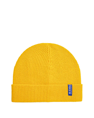 A-Cold-Wall Ribbed Structure Beanie Yellow