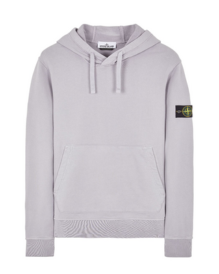 Stone Island 64151 Logo Hoodie Grey