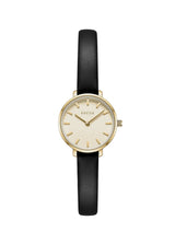 Gold/Black Leather