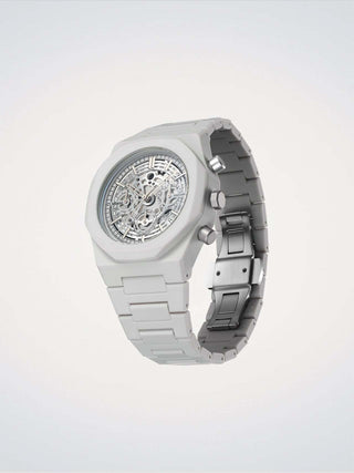 D1 Milano Polychrono Bracelet 40.5 mm Model L Light Grey PHBJ11