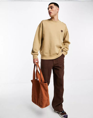 Carhartt WIP Heart Patch Sweat Beige