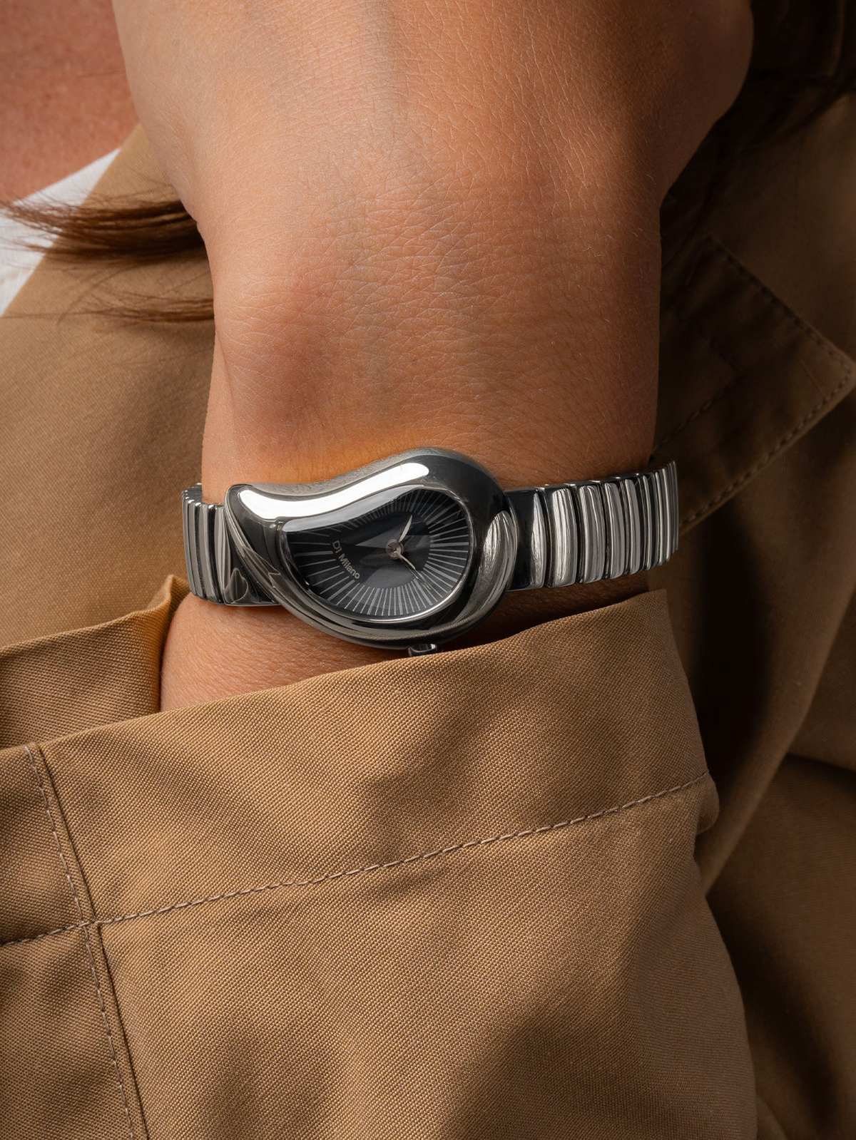 D1 Milano Pure Drop 23 mm Silver DRBL01
