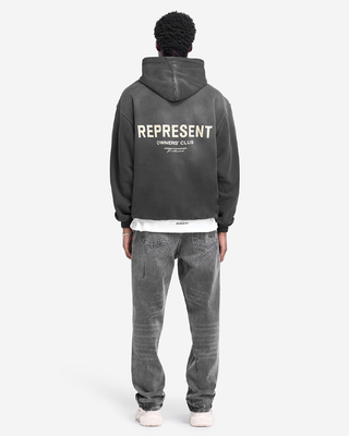 Represent Owners Club Hoodie Aged Black OCM41113-0330