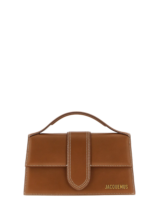 Jacquemus 'Le Grand Bambino' Leather Crossbody Handbag Light Brown