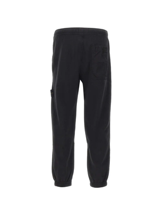 Stone Island 6200004 Organic Cotton Fleece Pants Black
