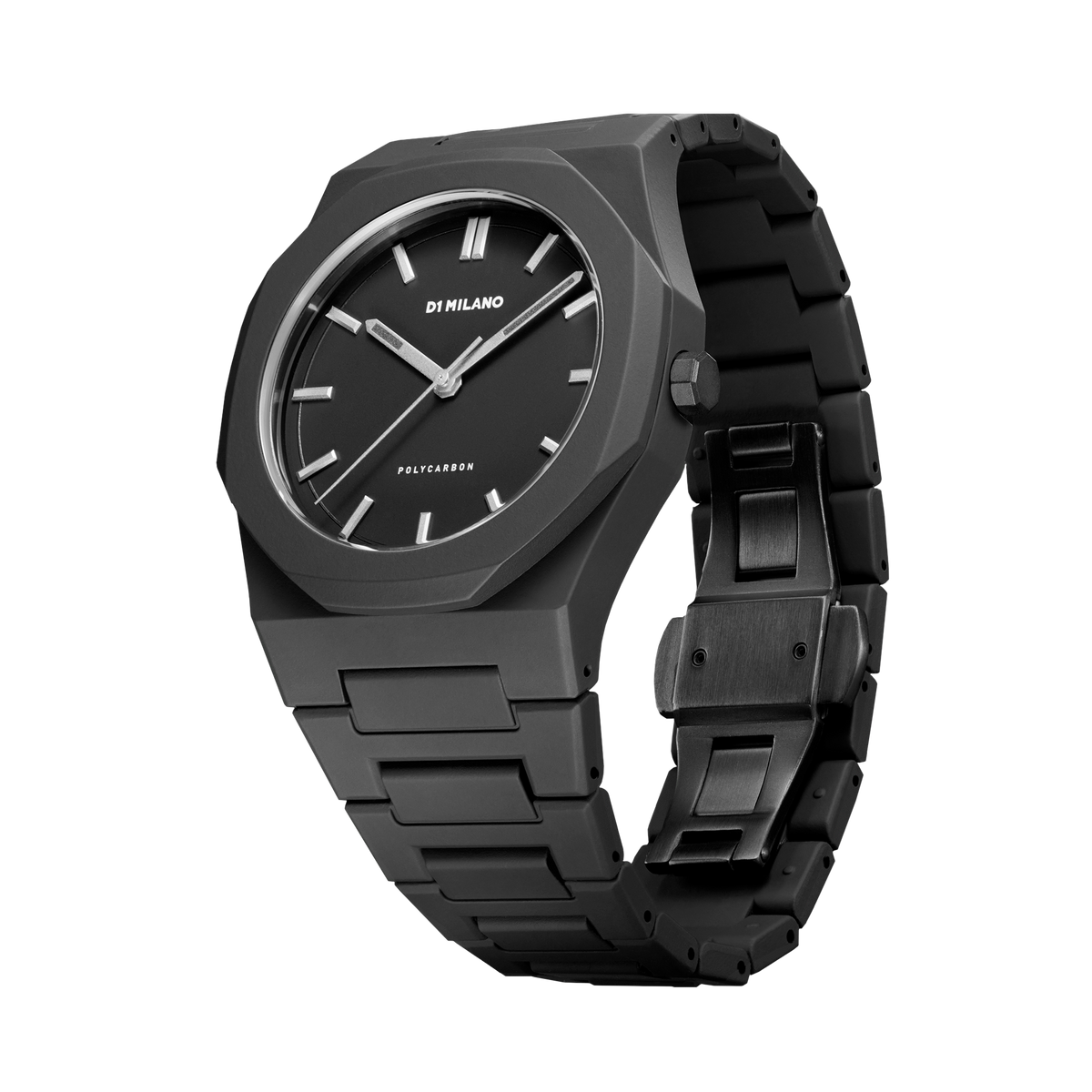 D1 Milano Polycarbon Bracelet 40.5 mm Cloudburst PCBJ11